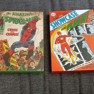 Marvel Comic Book Display Frames - Red and Green